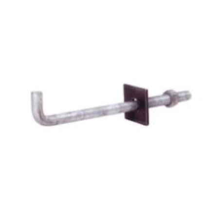 PRIMESOURCE BUILDING PRODUCTS Grip-Rite Anchor Bolt with Nut and Washer, 1/2 in Dia, 6 in L, Steel, Bright 126AB50